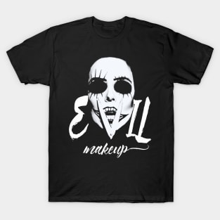 evil makeup T-Shirt